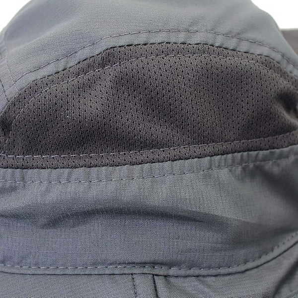 Solhatt Herr & Dam UPF 50+ Mesh Sommar Skydd Utomhus UV Keps med Nackskydd Andningsbar Packbar Jakt Fiske Strandhatt