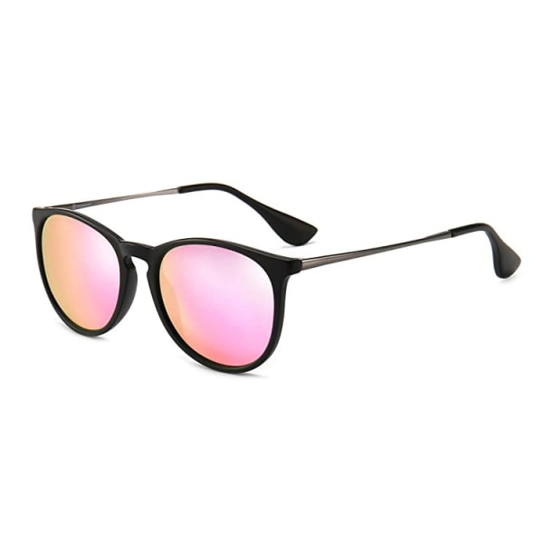 CDQ SUNGAIT Vintage runde solbriller for kvinner og menn Classic Retro