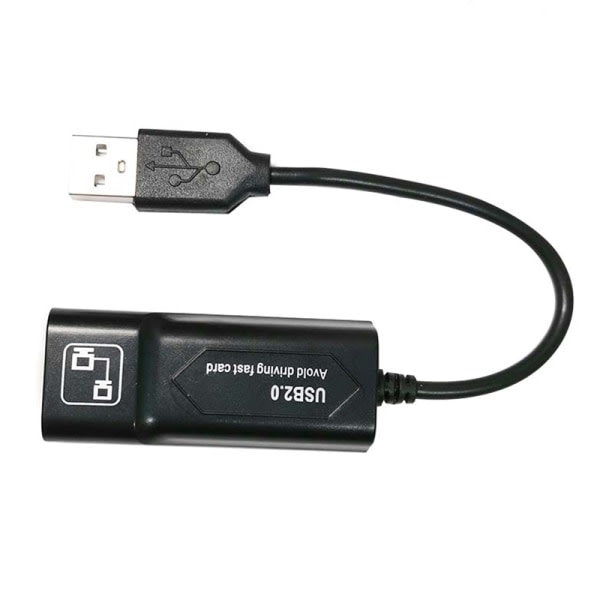 CDQ USB-kabel LAN Ethernet-adapter 100 Mbps nätverksenhet