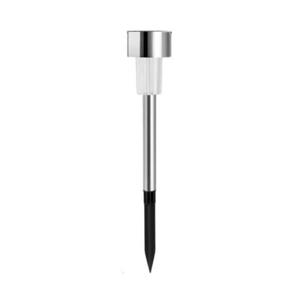 Solcellelamper Utendørs Vanntett IP65 LED Solcellelamper Hagelamper Metallbelysning For Hage GAO0856（A，Hvit）