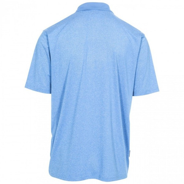Trespass Mens Maraba Active Polo-paita S Blue Marl Blue Marl S zdq