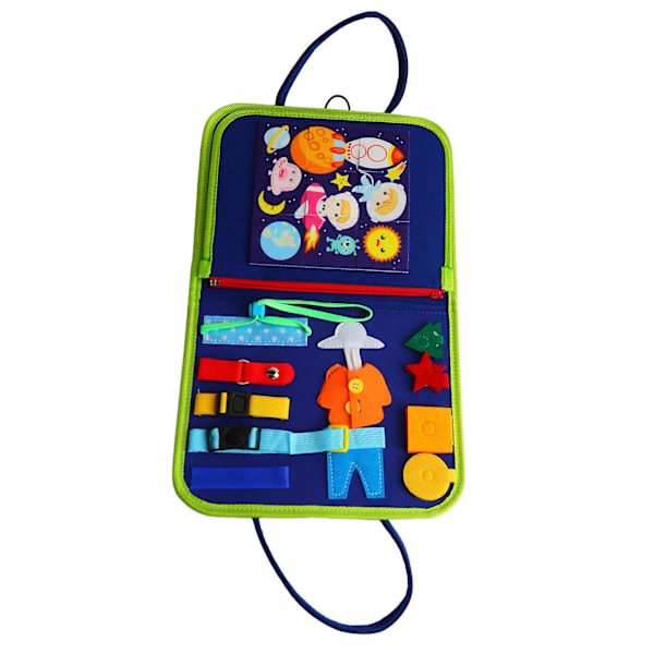 Preschool Sensory Activity Board - Develop Early Learning Skills with Toddler Toy