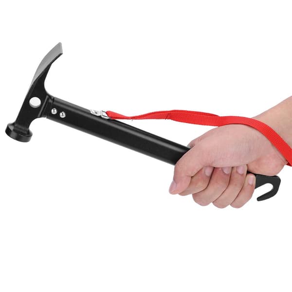 Tent Peg Remover, a Versatile Camping Essential with Reflective Camping Rope for Enhanced Visibility and Safety