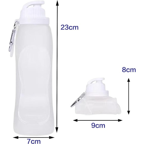 Dricksflaska Sport Ultralätt vattenflaska 500ml 500ml