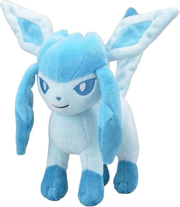 2023 Uusi versio Pehmolelut Pok emon Glaceon 7\" Pehmo Sininen Ikä 2+ Ikä 3-8