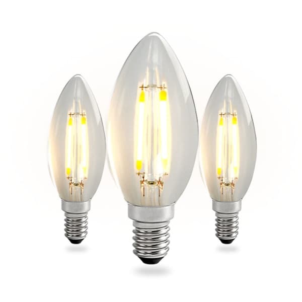 12 kpl E14 Edison-lamput, Nuodi LED-filamenttilamput Antik Amber
