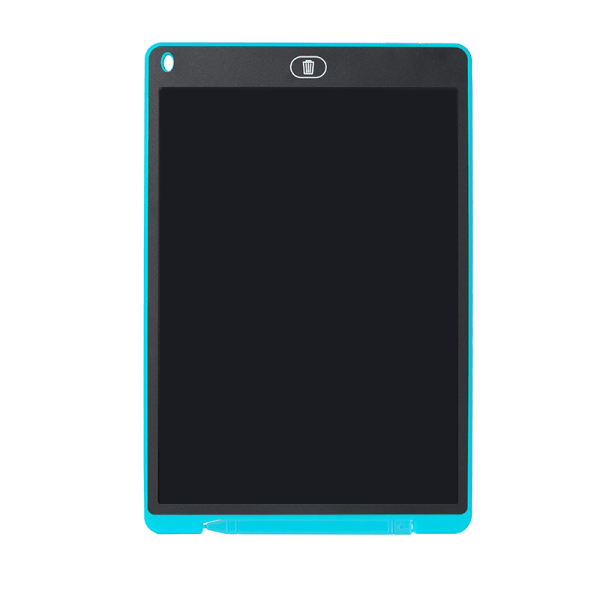 12 tommers fargerik LCD-skriveplate, stor tegnebrett, barn