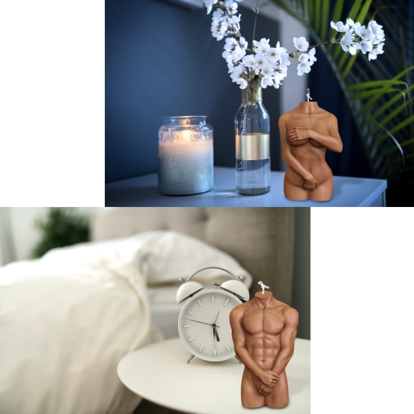 2 stk. 3D kropsform hærgrøn One Size