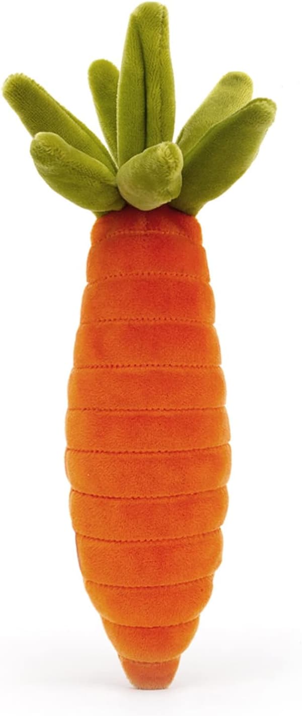Glada Grönsaker Morot Mjukdjur, 18 cm