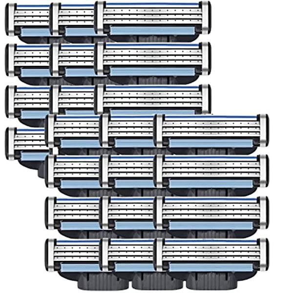 Mach 3 Rakblad Refills 24st, Rakblad för Män
