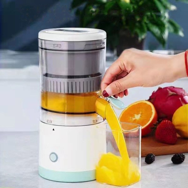 1 stk bærbar trådløs slow juicer USB oppladbar elektrisk jui B onesize