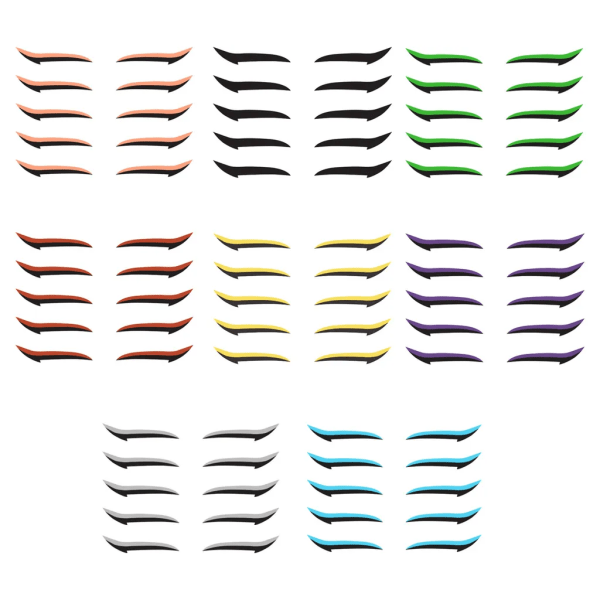 Eyeliner-klistermærke Dobbelt øjenlåg-klistermærke Øjenmakeupværktøj