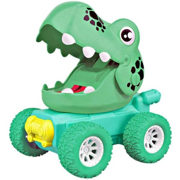 Dinosauruslelut, Push Dinosaurusleluautot Push-lelut 2 3 4 5-vuotiaille lapsille Dinosauruslelut (Satunnainen pyörän väri)