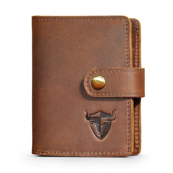 RFID vintage plånbok för män läder present