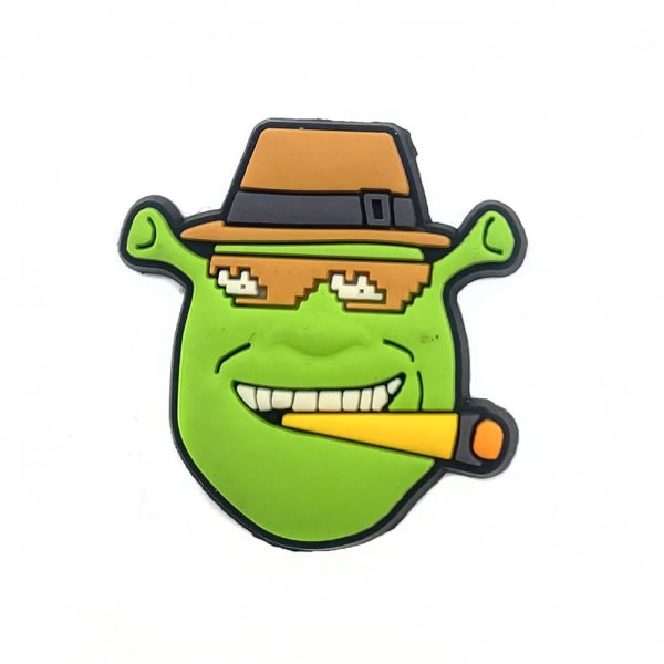 10 st Shrek Öron Charms Hållbara Vattentäta Skodekorationer för Alla
