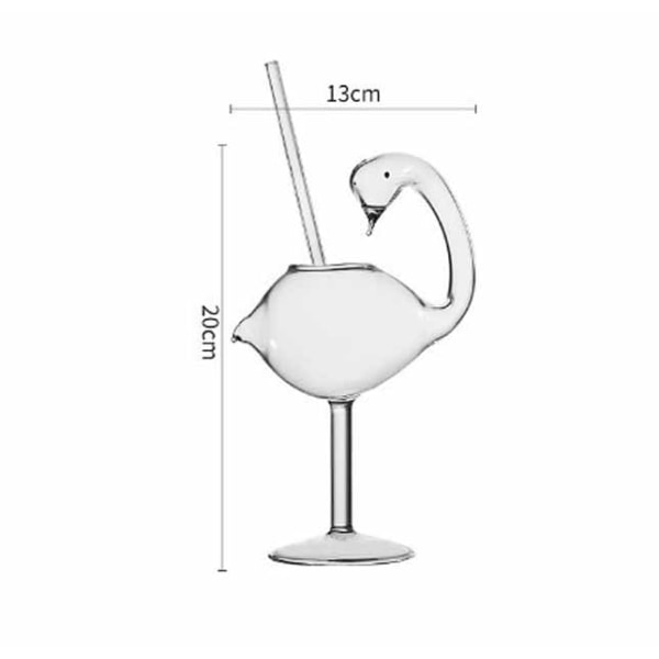 Cocktailglasögon, Swan Cocktailglasögon, 180 ml Set med 1, klara