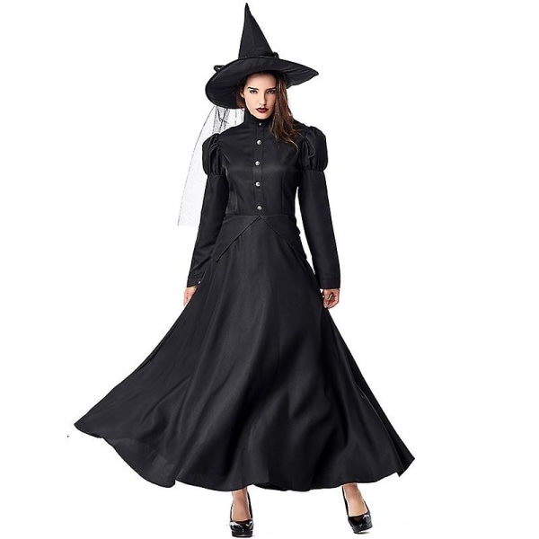 Troldmanden fra Oz Halloween Kostume Sceneforestilling Voksen Cosplay Voksen S Voksen L Voksen L szq