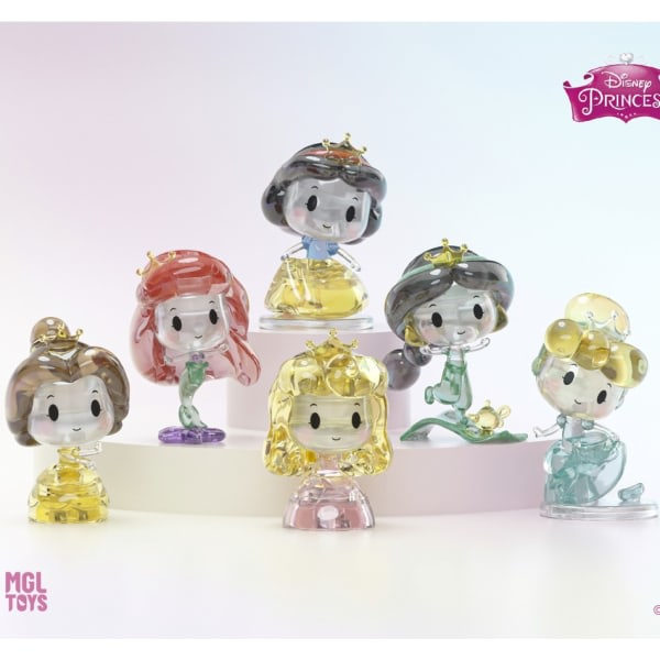 Disney Princess Crystal Byggleksaker - Ariel