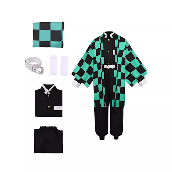 Cosplay-asu naamiointi Halloween Coss-vaatteet green M