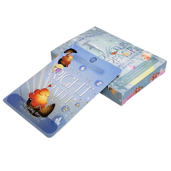 Under ytan Oracle Deck Kort Tarot Familjefest Brädspel Flerspråkig en storlek