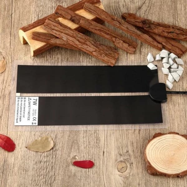 Reptile Heat Mat, Adjustable Terrarium Heating Pad with Temperature Control