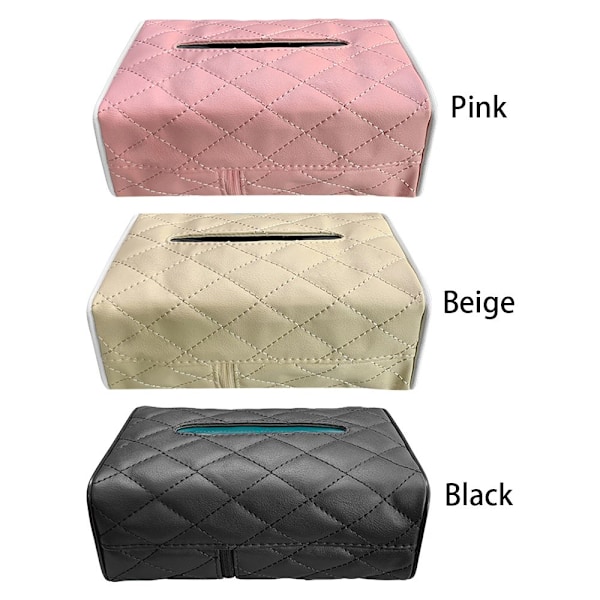 Bil Blød Papirservietboks Cover Papirholder ROSA pink