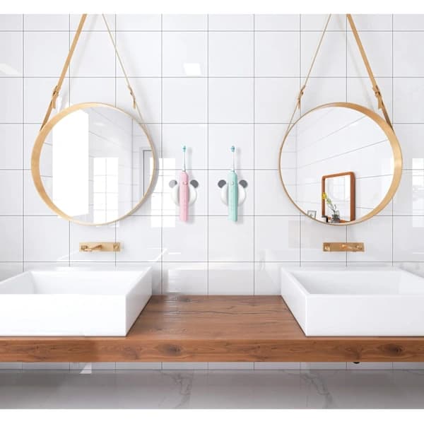 Upgraded Magnetic Adhesive Wall Electric Toothbrush Holder