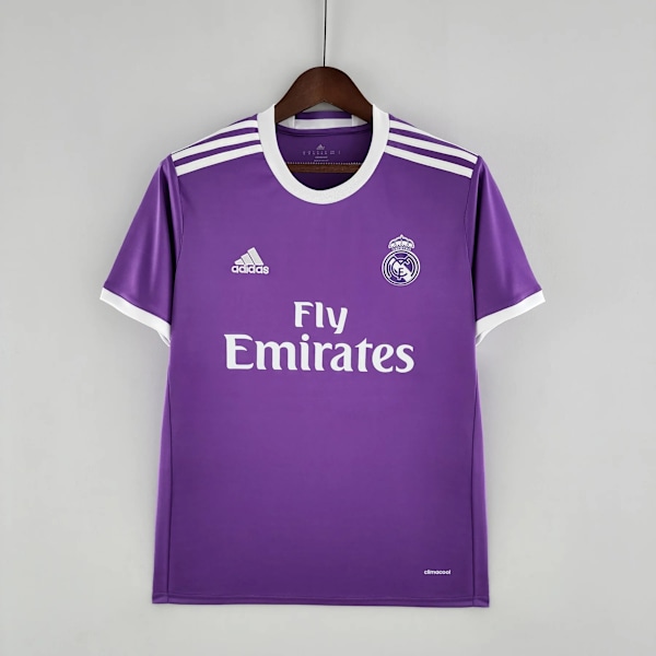 REAL MADRID 2016 - 2017 BORTS Retro Fotbollströja M