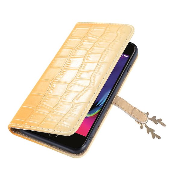 Yhteensopiva Iphone 8 Plus/ Yhteensopiva Iphone 7 Plus kotelo Kuvio Hirvi Kääntö Nahkakuori - Sininen Keltainen none