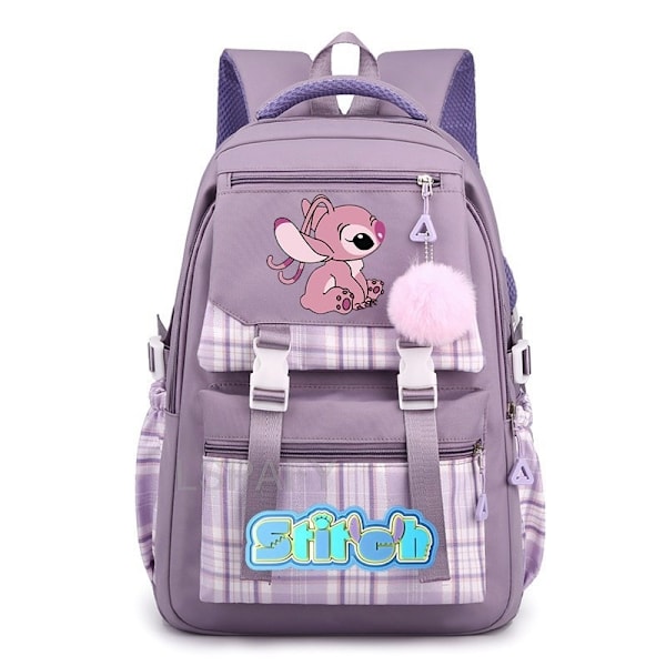 Ny Lilo & Stitch Stitch Stitch Skoletaske Student Rygsæk Rygsæk #15
