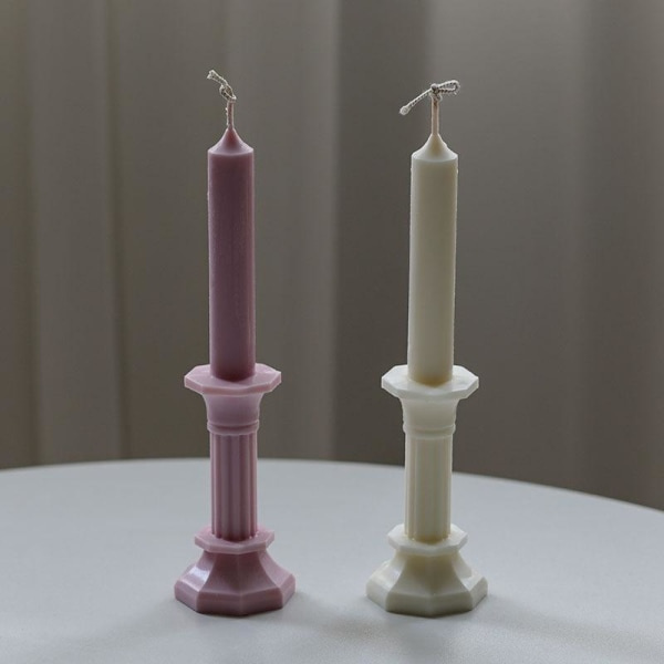 Ljusformar Ljus Stearinljus DIY Gjutformar i Silikonform YKE55056 Pagodform
