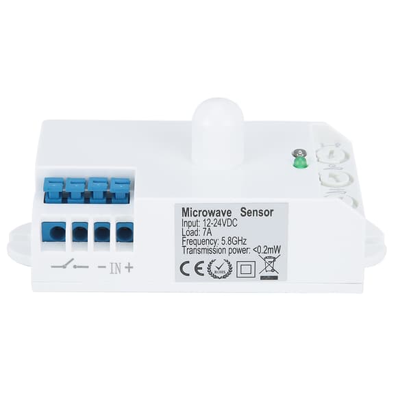 5,8 GHz intelligent kroppsinduksjonsbryter mikrobølgeradarsensorbryter DC 12-24V