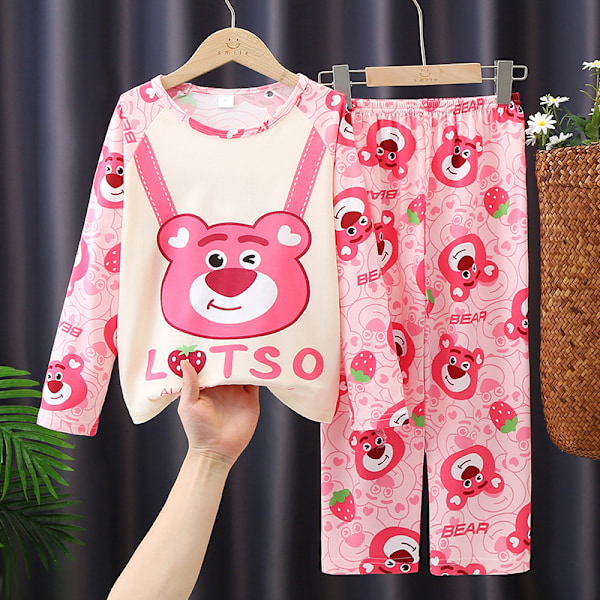 Børnepyjamas med lange ærmer, sæt, nattøj, hverdagstøj Un oso rojo Un oso rojo 135-145cm