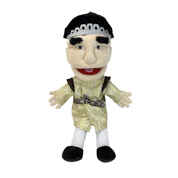 Jeffy Mjuk Plysch Handdocka Jeffy Puppet Plyschleksak Spelserie Handdockor Plyschhatt Spelleksak, Tecknad Docka Plyschdocka Rolig och Söt förälder Zhu Chenglong