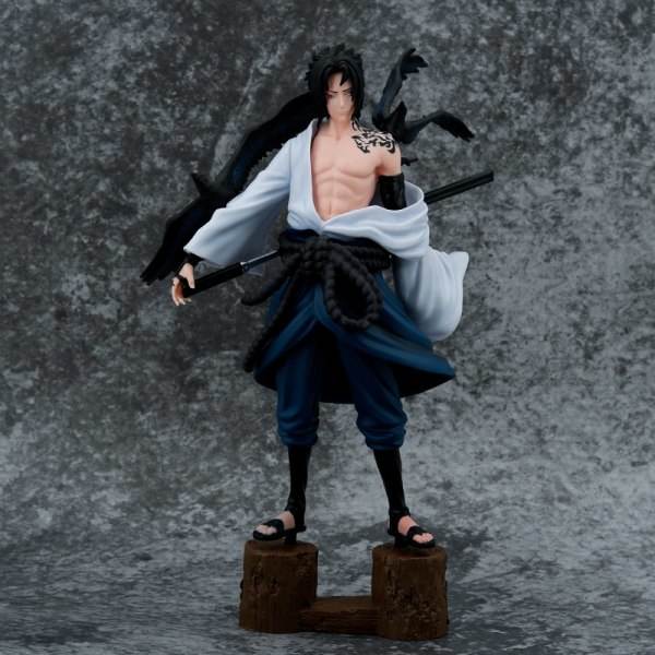 Forbandelse Tryk Uchiha Zuo Assistent Gør Græs Fasan Sværd Krølle Anime Model
