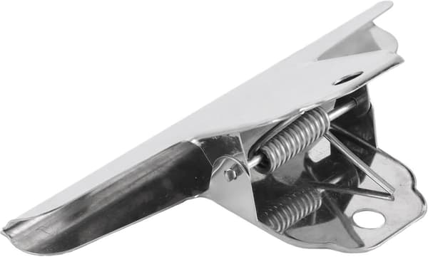 12 metalclips - 145 mm, bindeklips i rustfrit stål - til kontor, skole, forsegling af friskhed