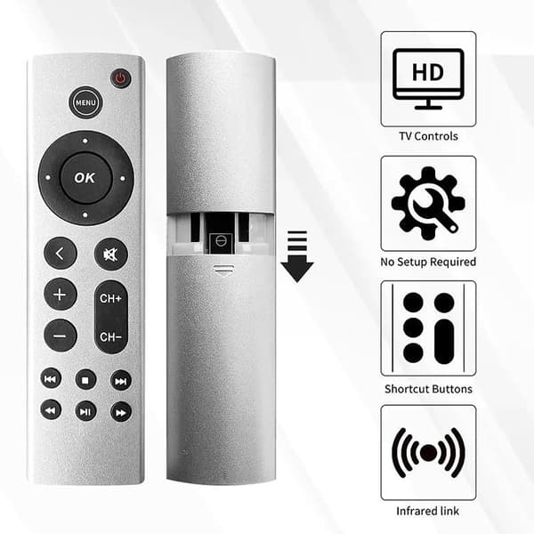 Fjernkontroll for Apple TV 4K/Gen 1/2/3/4/HD