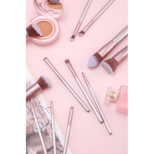 BS02 - BS-MALL 14 stk. eksklusive Make-up / makeupbørster af bedste kvalitet 150