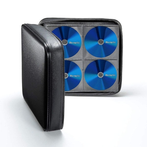 320 CD-fodral med stor kapacitet, Bärbar Dvd Vcd-förvaringslåda, Eva Skyddande Blu-ray-plånbok, Hållare, Kassett, Antiwear-häfte
