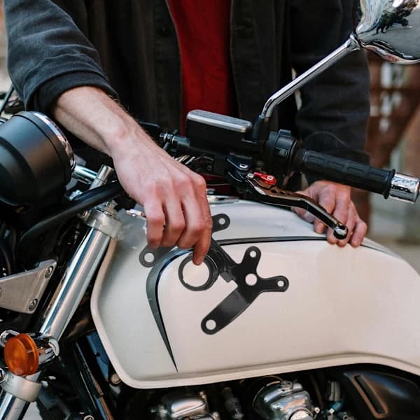 Motorsykkel Voltmeter Monterings Tilbehør Dashbord Målerholder
