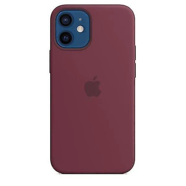 Apple Mhkq3zm/a Magsafe Silikonecover til iPhone 12 Mini - Blomme Better1
