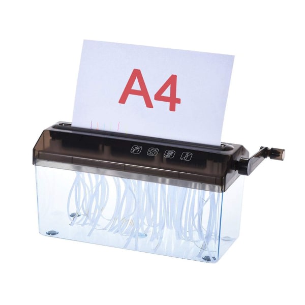 A4 9\" paper shredder Strimlat paper Manual hand paper shredder Document file Handmade
