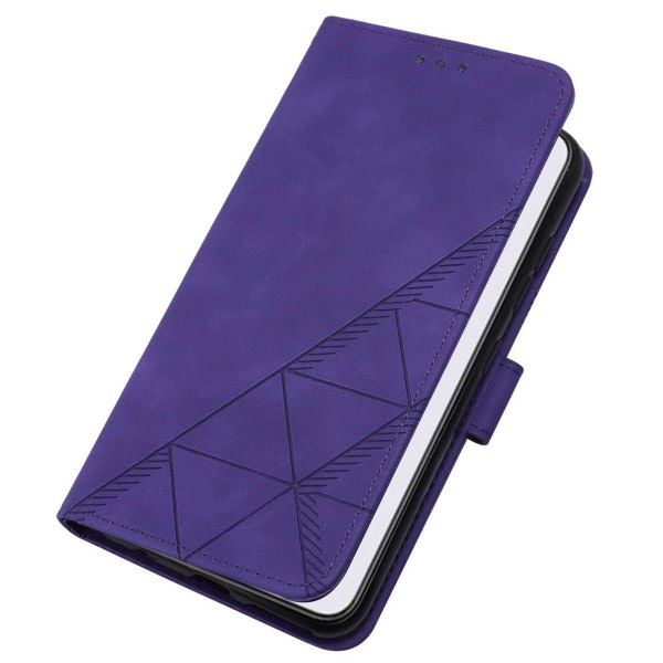 CDQ Etui Plånbok for Samsung A13 5G Etui Internt beskyttende (lilla)