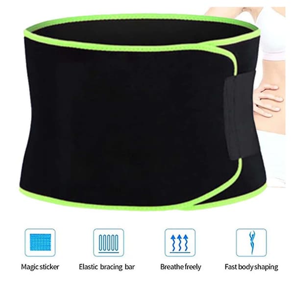 Elastic Back Support and Comfort Belt, Ideal Workout Partner for a Slimmer Figure