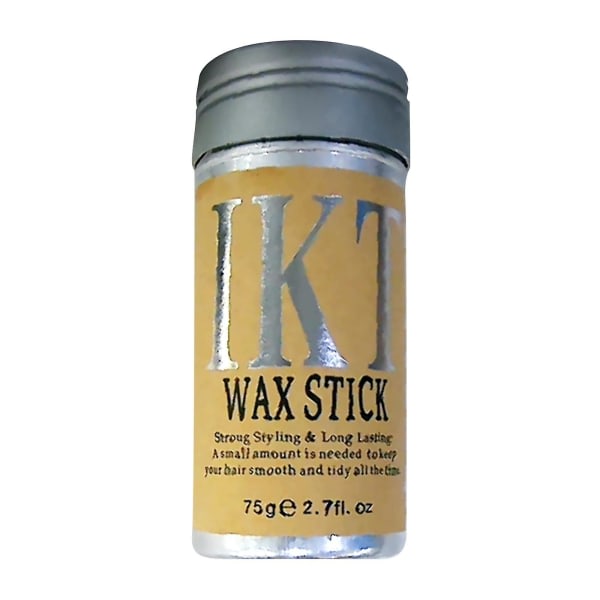 Ikt Hair Wax Stick Broken Viimeistely Muotoilu Artefact Mud Edge Stick K75 Valkoinen ei mitään