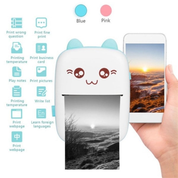 Termisk Bluetooth-skriver Mini Pi Paper