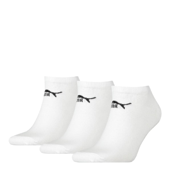 Puma Unisex Vuxen Trainer Strumpor (3-pack) 2,5 UK-5 UK Vit Vit 2,5 UK-5 UK zdq