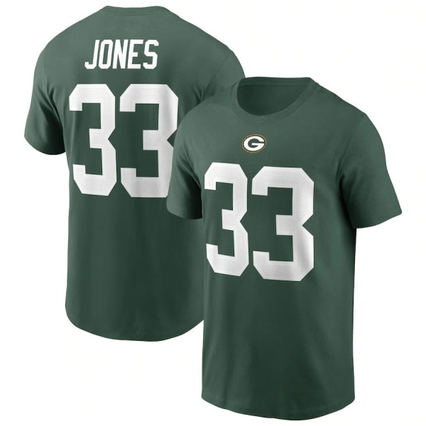 NFL Youth 8-20 Lagfarve Alternerende Dri-Fit Cotton Pride navn og nummer Jersey T-shirt W4—XXXL zdq