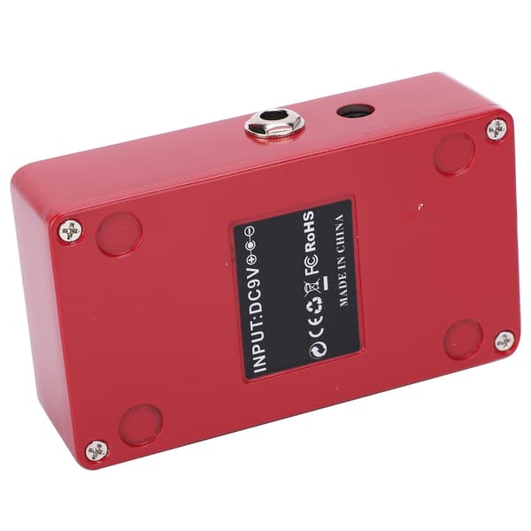 Distortion guitarpedal Rød Djævel Heavy Metal Tone Effekt Elektrisk Processor 9V DC
