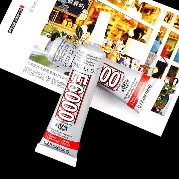 E6000 lim 15 ml CrystalDIY Stark Hotfix-lim för smycken C Clear 1pc